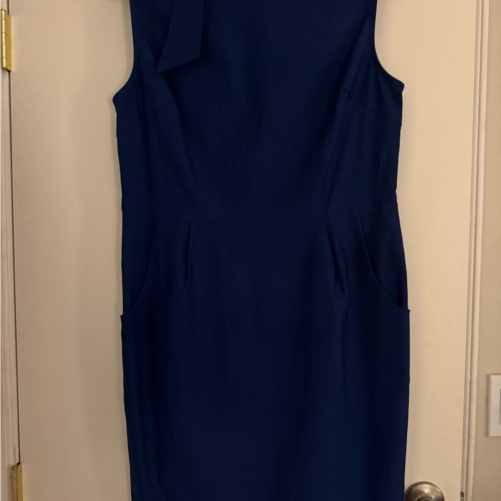 MUXXN Sz XXL, Elegant retro 50’s style Navy Blue Sleeveless Dress